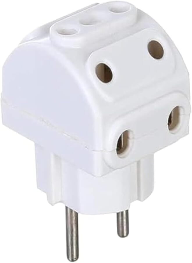 Sonix 5-Socket Extension Outlet, White